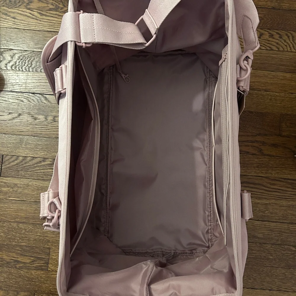 BEIS Blush Pink Convertible Weekender - Picture 9 of 16